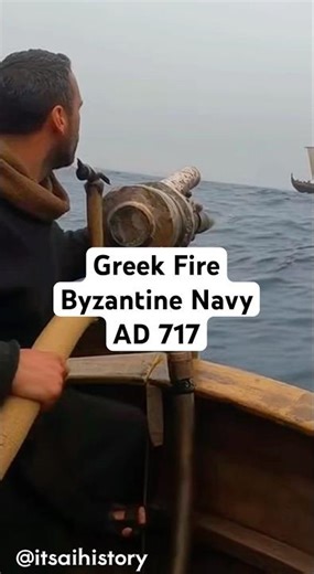 🔥 Greek Fire, Byzantine Navy | AD 717–718