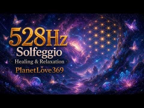 528Hz Deep Sleep Music 🌙 Solfeggio Healing Frequency for Rest & Relaxation | 24/7 Live