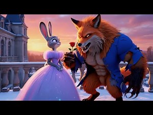 ZOOTOPIA 2: Nick & Judy Become Beauty and the Beast 🦊🐰✨ | Disney Crossover Fan Animation 2026