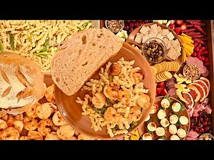 Seafood and Pasta: Scallops, Shrimp & Garlic Parmesan Pasta Recipe | Easy Dinner Ideas