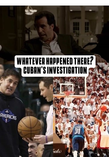 What made Mark Cuban hire an FBI AGENT to investigate refs?! | Whatever Happened There #nba #nbarefs #markcuban #nbatiktok #fyp