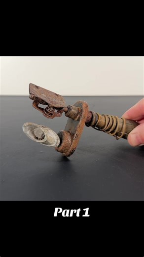 Part 1: What is that ⁉️ 1940 Forgotten Mystery Object 🤔 Restoration. #restoration #handmade #machine #amazing #foyou