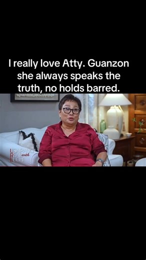 89K views · 2.4K reactions | Grabe ! No holds barred talaga kung magsalita si Atty. Guanzon .... video ctto | Davao Freedom Wall | Facebook