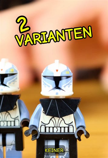 Ich habe Lego Star Wars Commander Wolffe Phase 1 zweimal und mir ist ein Unterschied aufgefallen. In diesem Video checke ich, ob es nur ein Zufall ist – oder ob es zwei Varianten der Figur gibt. Was meint ihr? Meine Antwort: Es gibt 2 verschiedene Figuren. Danke @Brix just4me #legostarwars #LegoTok #legominifigures #starwarsfan #viral
