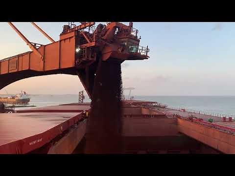 How to load Iron ore in Very Large Ore Carrier Ship
