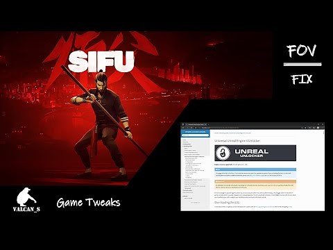 Sifu guide to fix the FOV