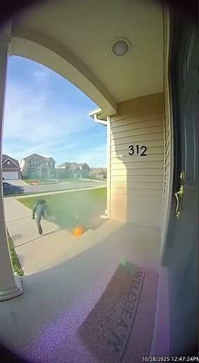 Glitter Bomb Explodes on Package Thief