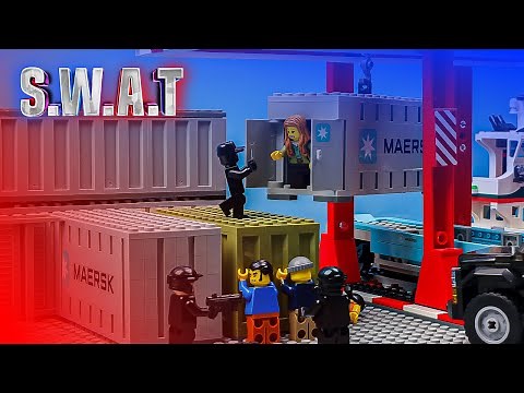 Lego SWAT: Harbor Raid - Stop Motion Animation