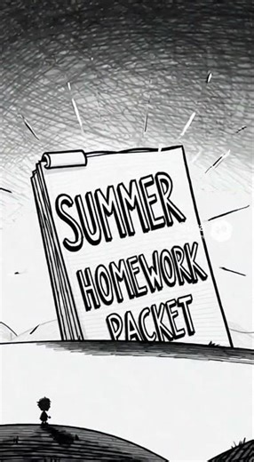 Season 1: Ben vs Homework. Spoiler: Homework loses. #DoodleSeries #AIAnimation #ComedyShorts