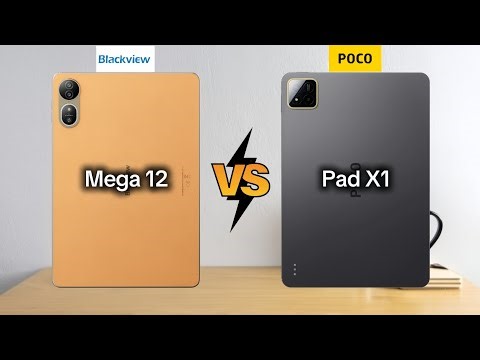 BLACKVIEW Mega 12 vs POCO Pad X1 | Which one for you ?