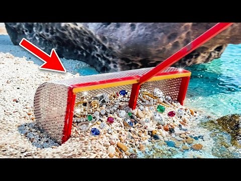 Extreme 24H Beach Cleanup Challenge - Finding a Full Luxury Jewelry Set!