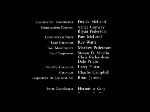 Final Destination (2000) End Credits