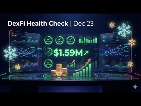 30% APR Real Yield? 🟢 DexFi Protocol Health Update (Dec 2025)