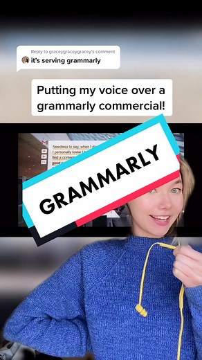 Voiceover Challenge: Grammarly Commercial