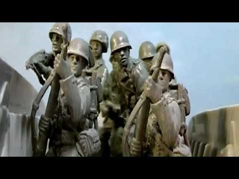 Omaha Beach D-Day Army Men WW2 Normandy Invasion