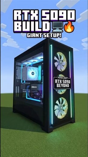 Building With RTX 5090 Every Time You Subscribe #minecraft #rtx5090 #challenge