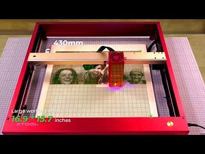 xTool D1 2.0 PRO Diode Laser Cutter & Engraving Machine
