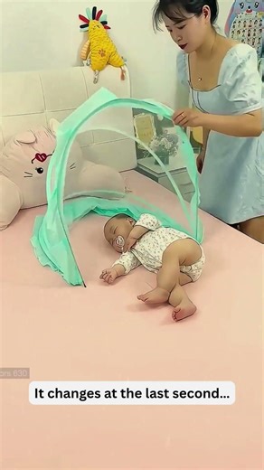 🌿Portable Pop-Up Baby Mosquito Net Tent 👶🦟 | Travel Protection for Newborns #3686‪@sovorsgadget‬