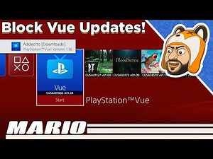 How to Block PlayStation Vue Patch Updates!