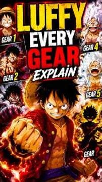 Every Luffy Gear Explained — From Weakest To Strongest | One Piece | #anime #onepiece #luffy