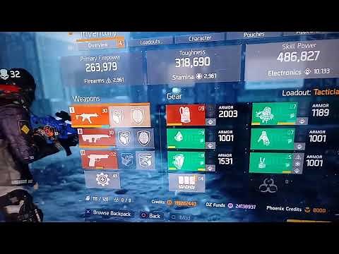 The Division ps4 Mod menu preview .