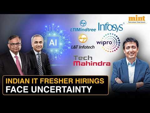 NO FRESHER NEEDED: IT Companies To Curtail Fresher Hirings As AI Uncertainty Prevails