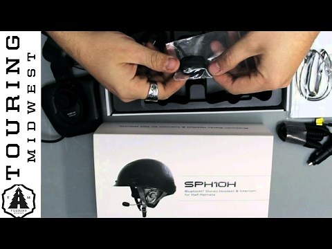 SENA SPH10H bluetooth headset unboxing