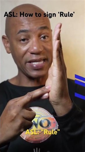 How to sign “RULE”