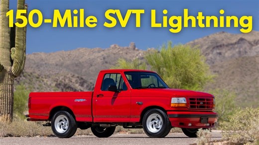Unbelievable Find: 150-Mile ’93 F-150 Lightning Still Brand New!