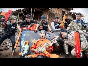 LTT Game Nerf War : Epic Nerf Guns Battle of SEAL X Heroes in Thrilling Combat Chase!
