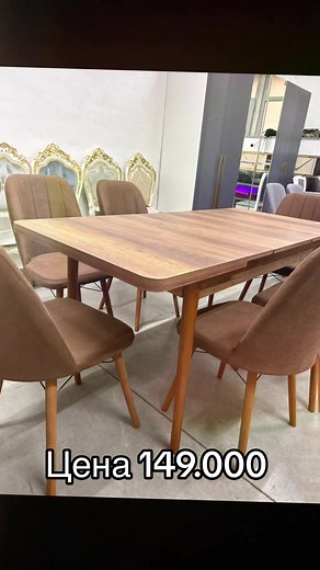 Elegant Marble Dining Table and Chairs Set Showcase