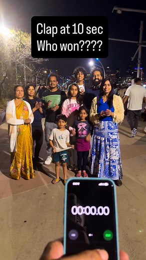 174K views · 1K reactions | Who won??? Clap at 10 sec challenge | Swetha Sunil | Facebook