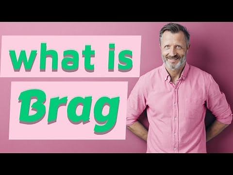 Brag | Meaning of brag