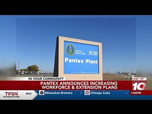 VIDEO: Pantex announced as largest employer of the Texas Panhandle