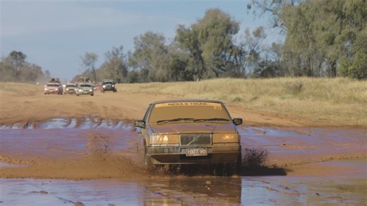 We’ve found the reason why the cars were so dirty at the finish line 😆 | Shitbox Rally