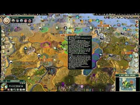 Civ5 Vox Populi game008 Polynesia Coral pt2 Into the Renaissance and Navigation