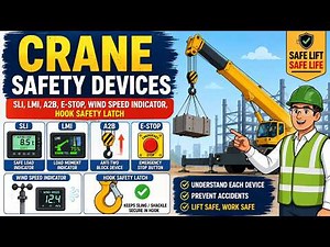 Crane Safety Devices | SLI, LMI, A2B, E-Stop, Wind Speed Indicator, Hook Safety Latch