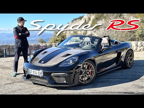 Porsche 718 Spyder RS test: The Final Bouquet 😍!
