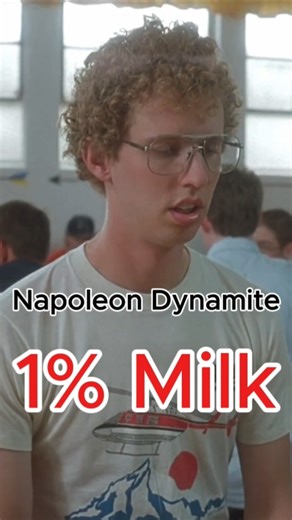 Napoleon Dynamite-1% Milk 😂 🥛 #napoleondynamite #funny #comedy #short #shorts