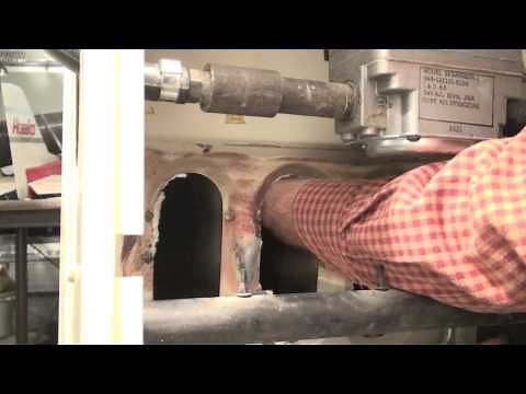 How to check the heat exchanger of the older gas furnaces