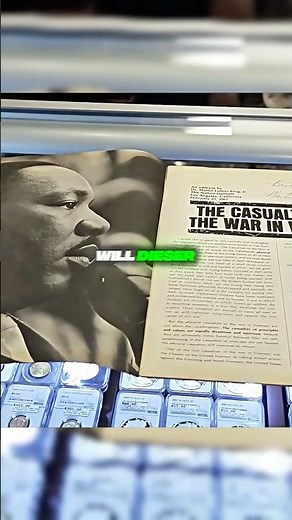 Unterschriebene Rede von Martin Luther King