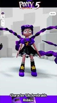 Roblox How to make Lily Lovebraids | Poppy playtime chapter 5 #roblox #LilyLovebraids