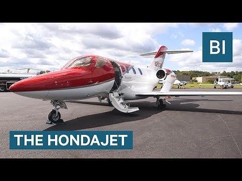 What It's Like To Fly In Honda's New $4.9 Million Private Jet, The HondaJet