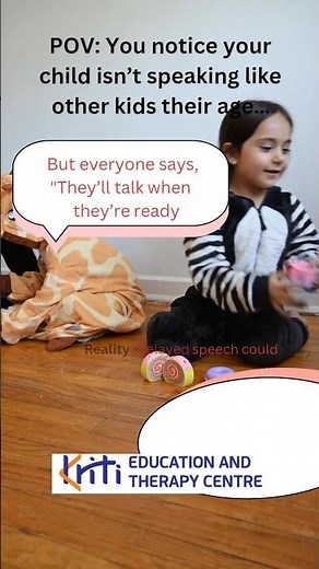 Speech Delay in Kids? Signs & Early Solutions! #Shorts