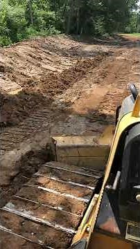 Duck hole levee build