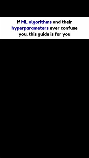 Umer Haddii on Instagram: "A quick guide about to choose hyperparameters of Machine Learning algorithms. #ai #machinelearning #algorithms #engineer"