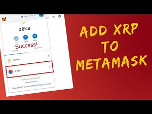 MetaMask: How to Add XRP to MetaMask *2022*