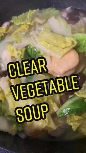 Delicious Clear Vegetable Soup Recipe