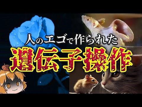 【魔改造】遺伝子操作によって生み出されたヤバい生き物4選