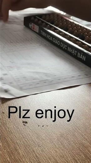 Day 1 of doing 1 abacus problem for every new subs i have. (With abacus)